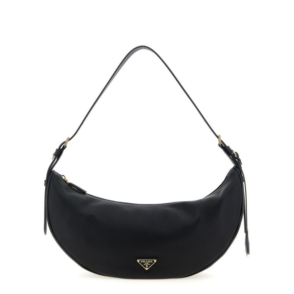 Prada Black Calfskin Shoulder Women's Bag